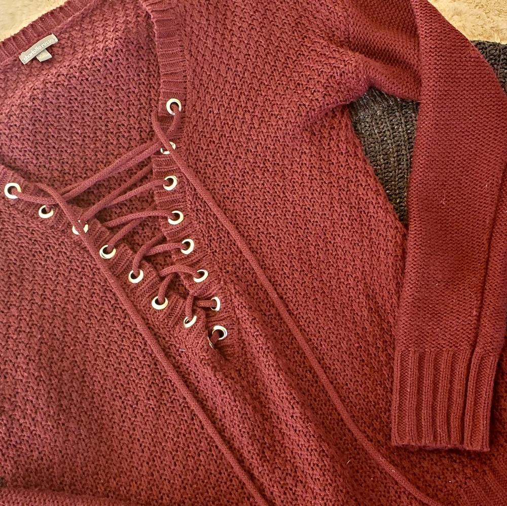 Sweater set Charlotte Russe Hollister